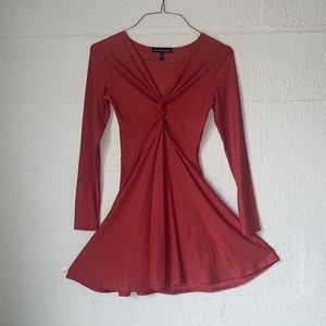 Small Derek Heart, Rose Long sleeve dress